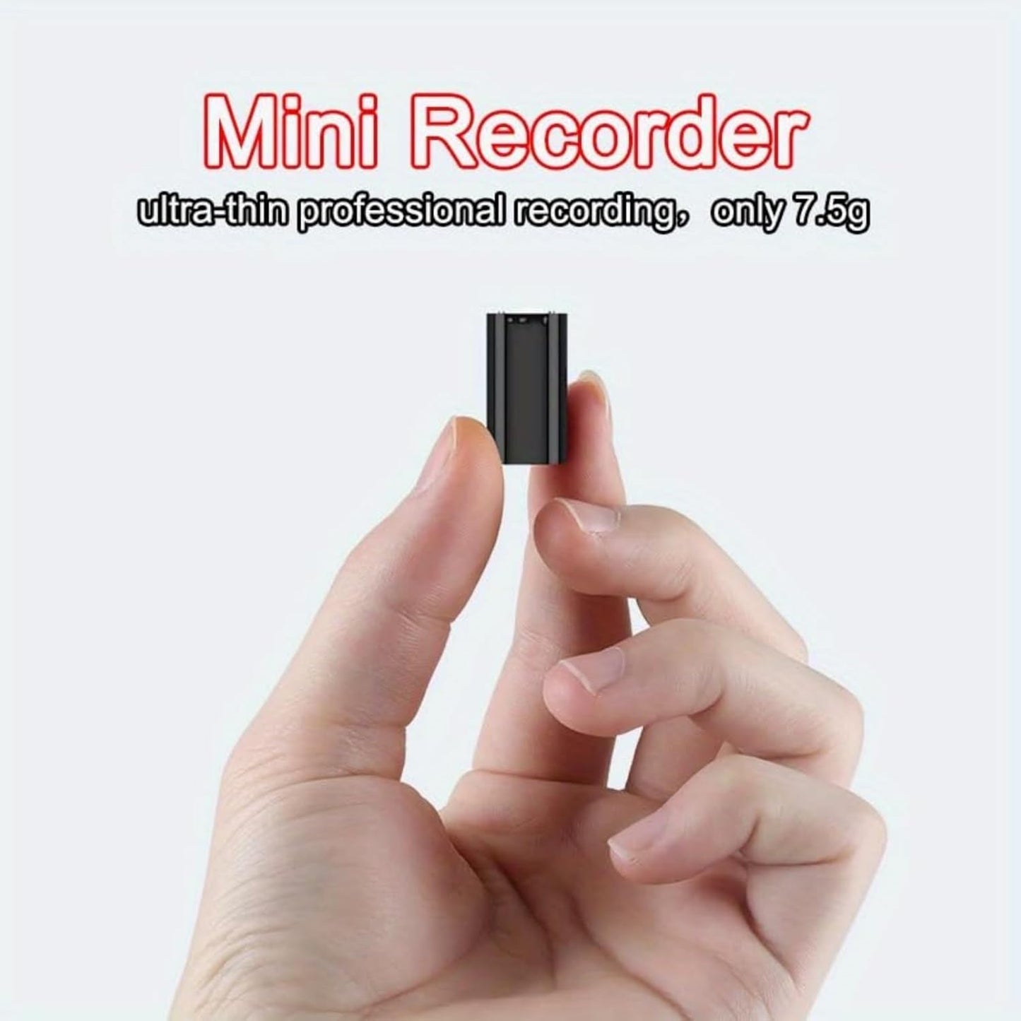 Generic (8G) Mini Voice Recorder: Capture Every Sound with Smart, Compact Precision, Voice Activated Recorder, Voice