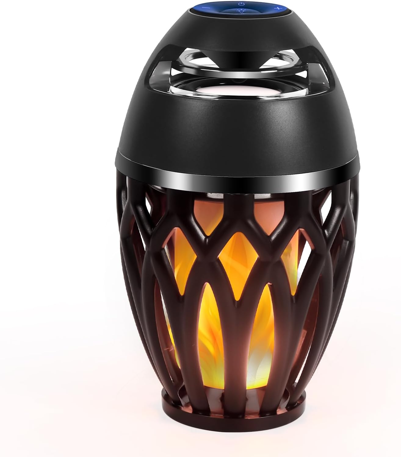 Ailanxin Speaker,Ipx5 5.0 Outdoor Bluetooth Speakers, Wireless Speaker with LED Flame Waterproof Design, Bluetooth LED