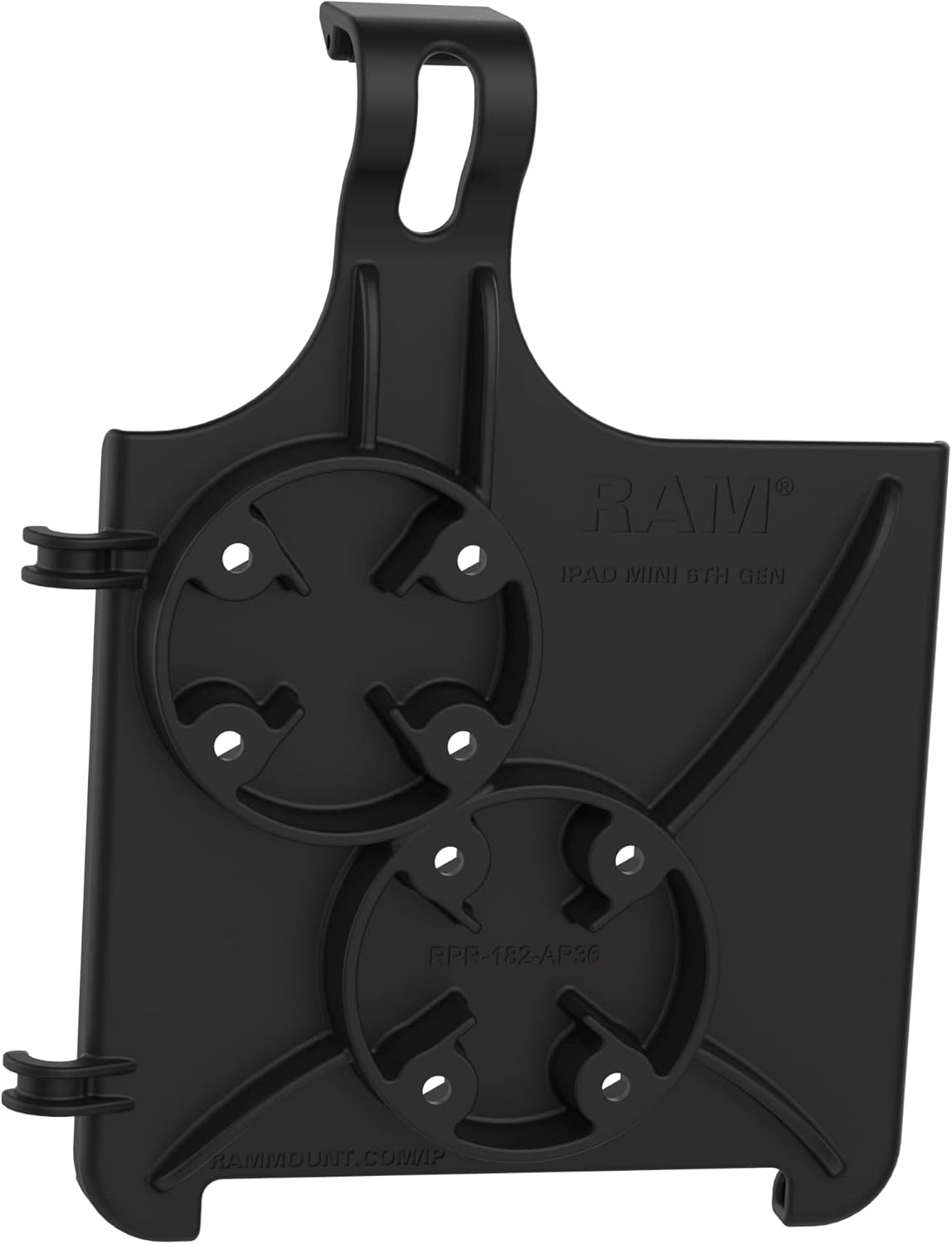 RAM MOUNTS 6 A17 (RAM-HOL-AP36U) EZ-Rollr Mount Cradle for iPad mini & Pro Fits B & C Size Ball Bases