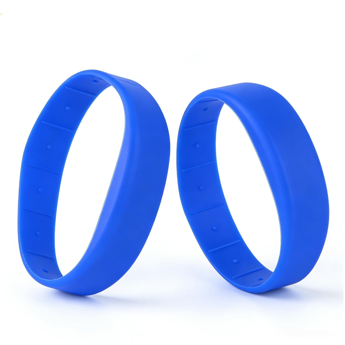 RFID Wristband, 13.56MHz Silicone Waterproof IC Bracelet for Access Control, Gym Membership, Water Park for 2PCS