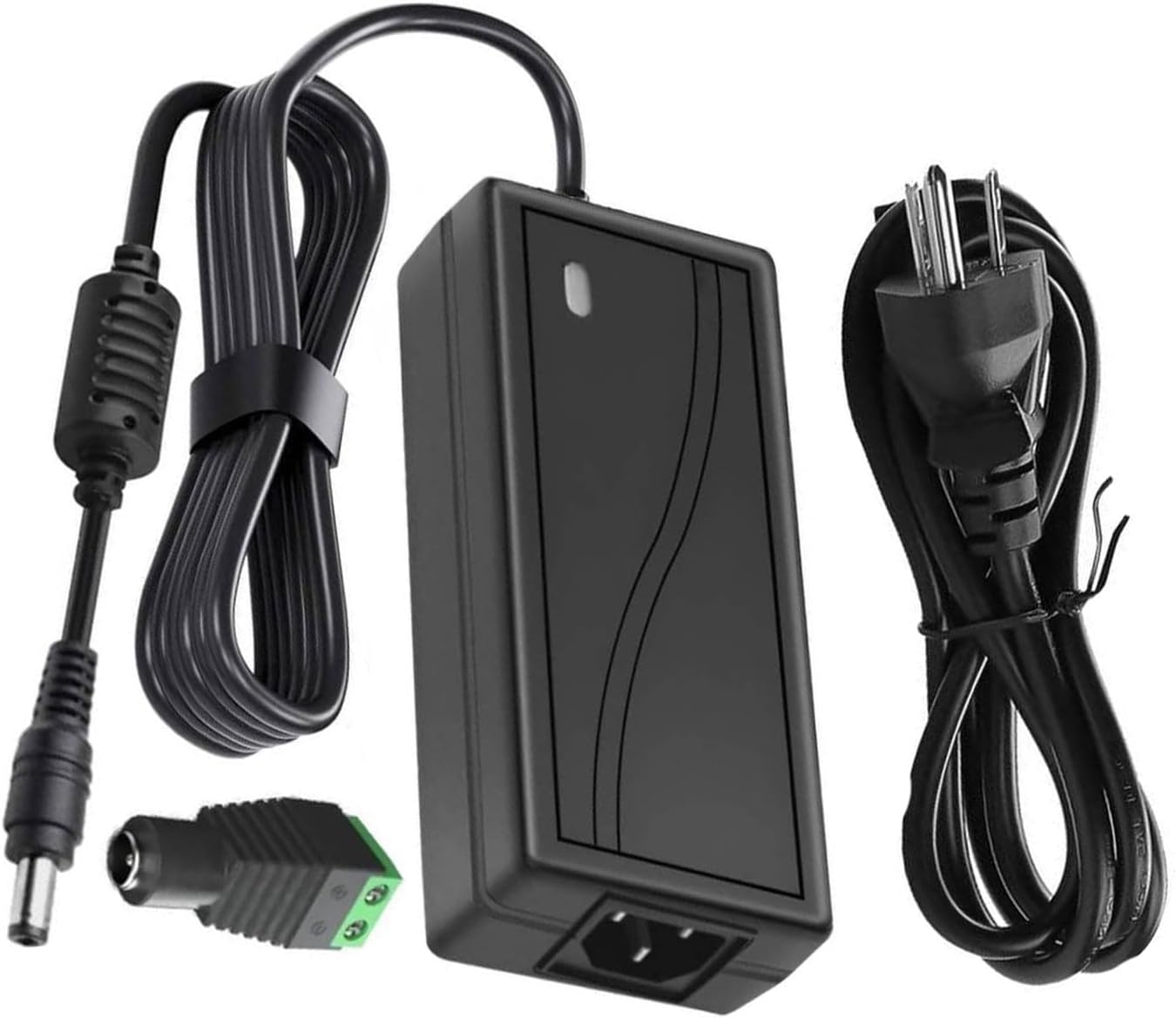 HAASHADA 12V 100-240V 12V 12A 144 Power Supply, Power Transformers, AC to DC Power Supply LED Adapter, Watt Max