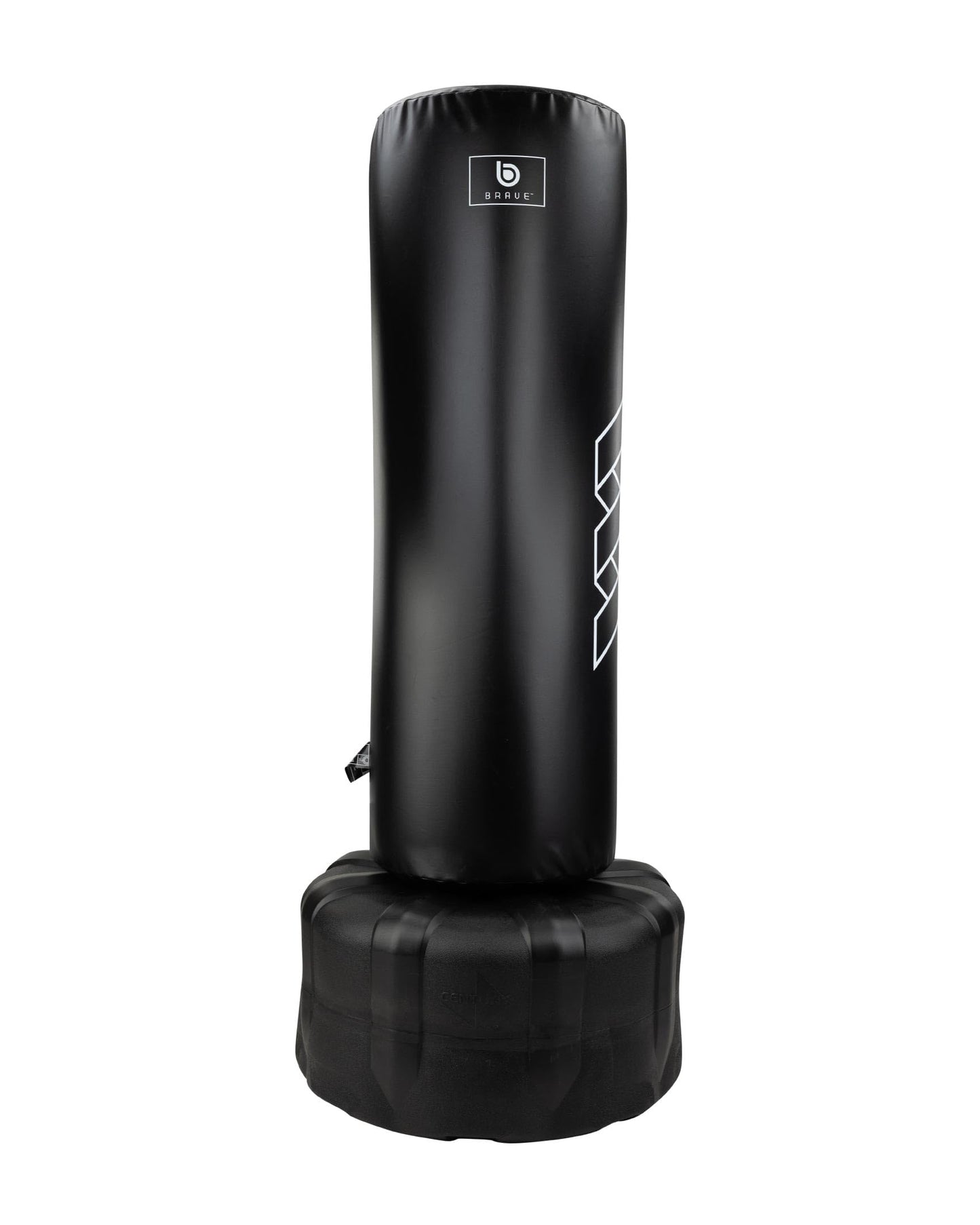 Century Wavemaster XXL Freestanding Punching Bag with Base for Boxing, Kickboxing, and Martial Arts Training, Black