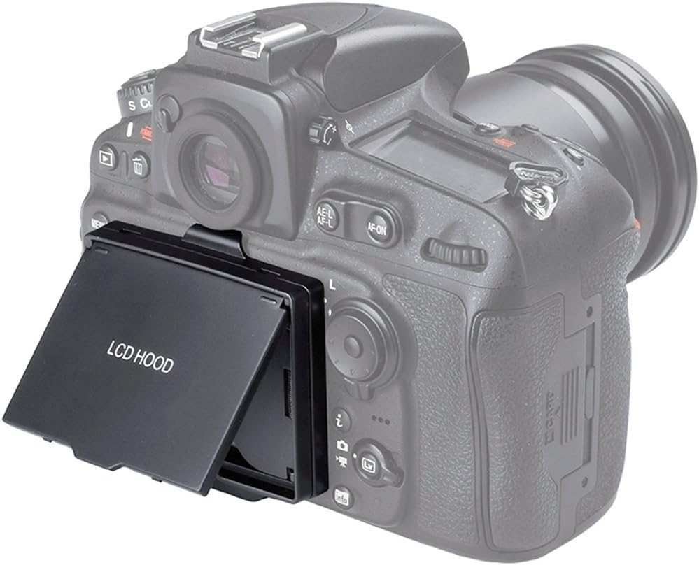D800 D800E D810 D810A Camera LCD Sun Shade Sun Hood Camera LCD Viewfinder Professional Optical Sunshade with Screen