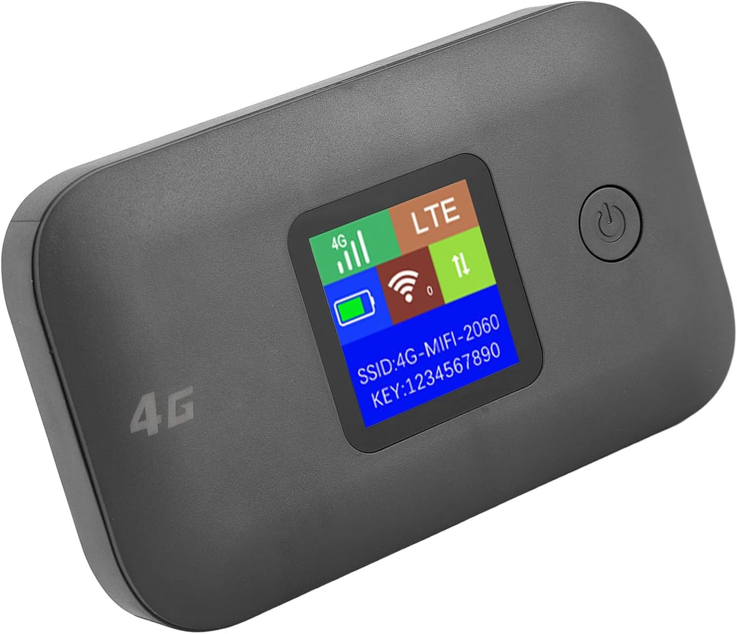 ciciglow 4G 8-10 3000mAh LTE Portable Router, Mobile Hotspot with SIM Card Slot, Supports Users Stable Battery, Made