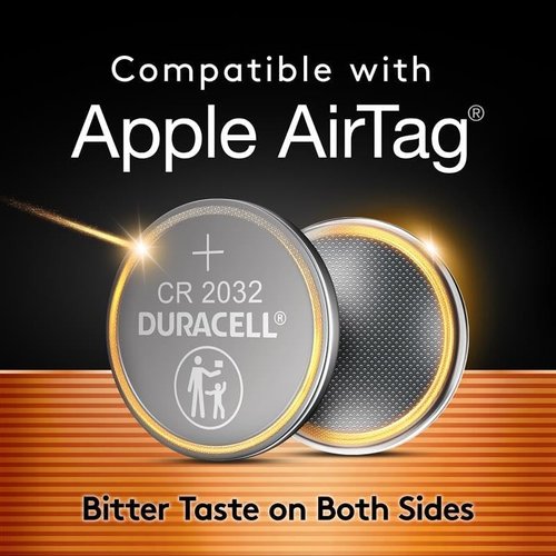 Duracell 2032 Lithium Battery - 4 Count Pack | Child Safety Features & Compatibility for Key Fobs & More