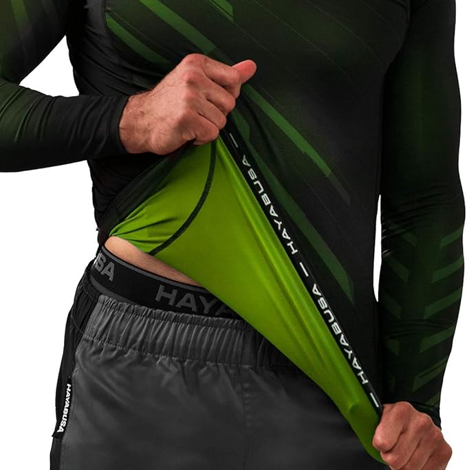 Hayabusa Metaru Long Sleeve Jiu Jitsu Rashguard