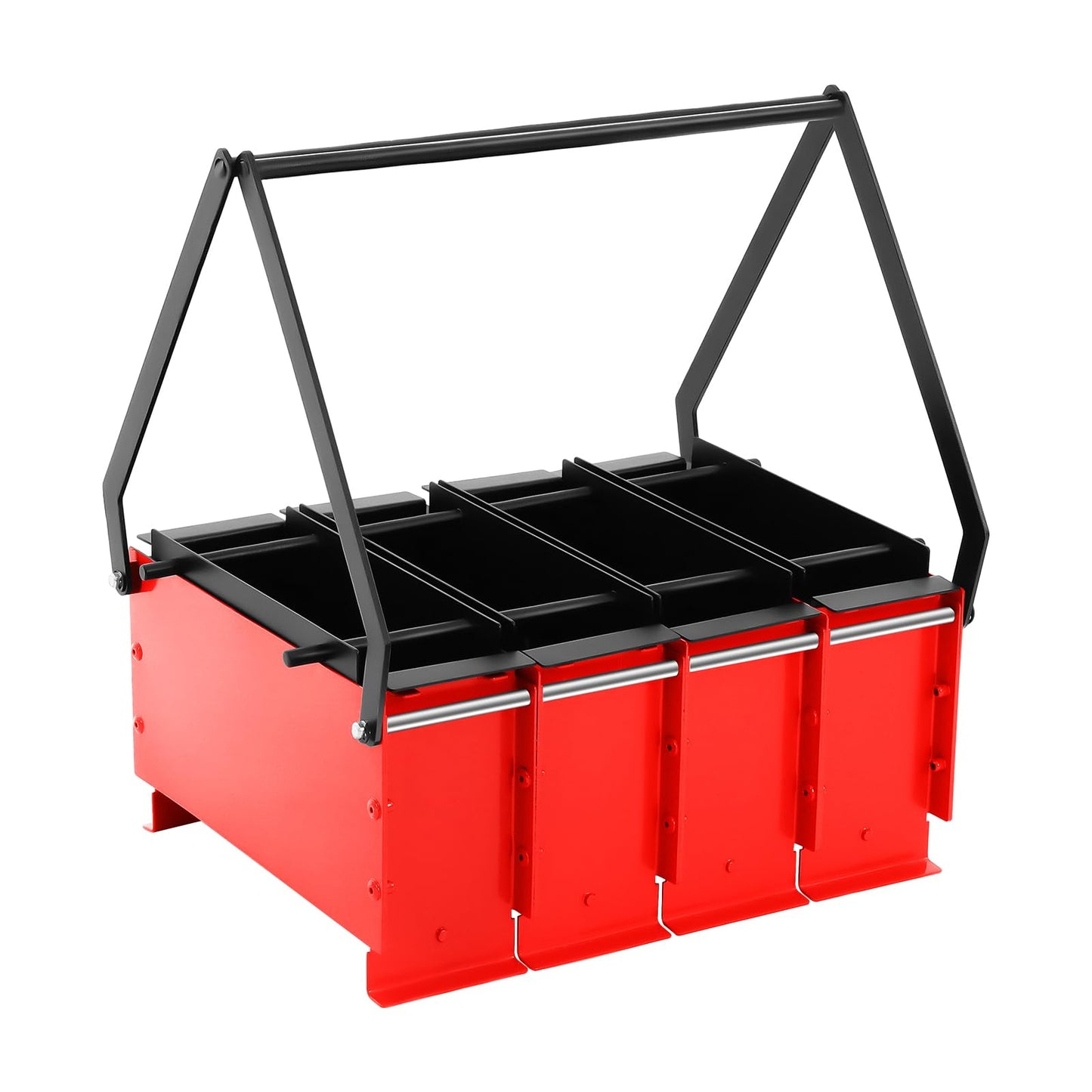 Newspaper Briquette Maker, Paper Press Machine Recycle Newspaper Log Briquette Press Maker Heavy Duty Steel Press Manual Waste Paper Brick briquette Press Machine for Indoor Outdoor Home Heating Fire
