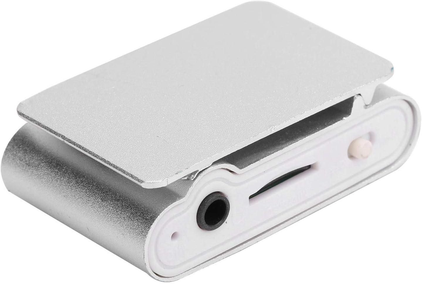 KIMISS MP3 MP3 Mp3 Music Player Sports BackClip LCD Sn Support Memory Card Player (Silver)