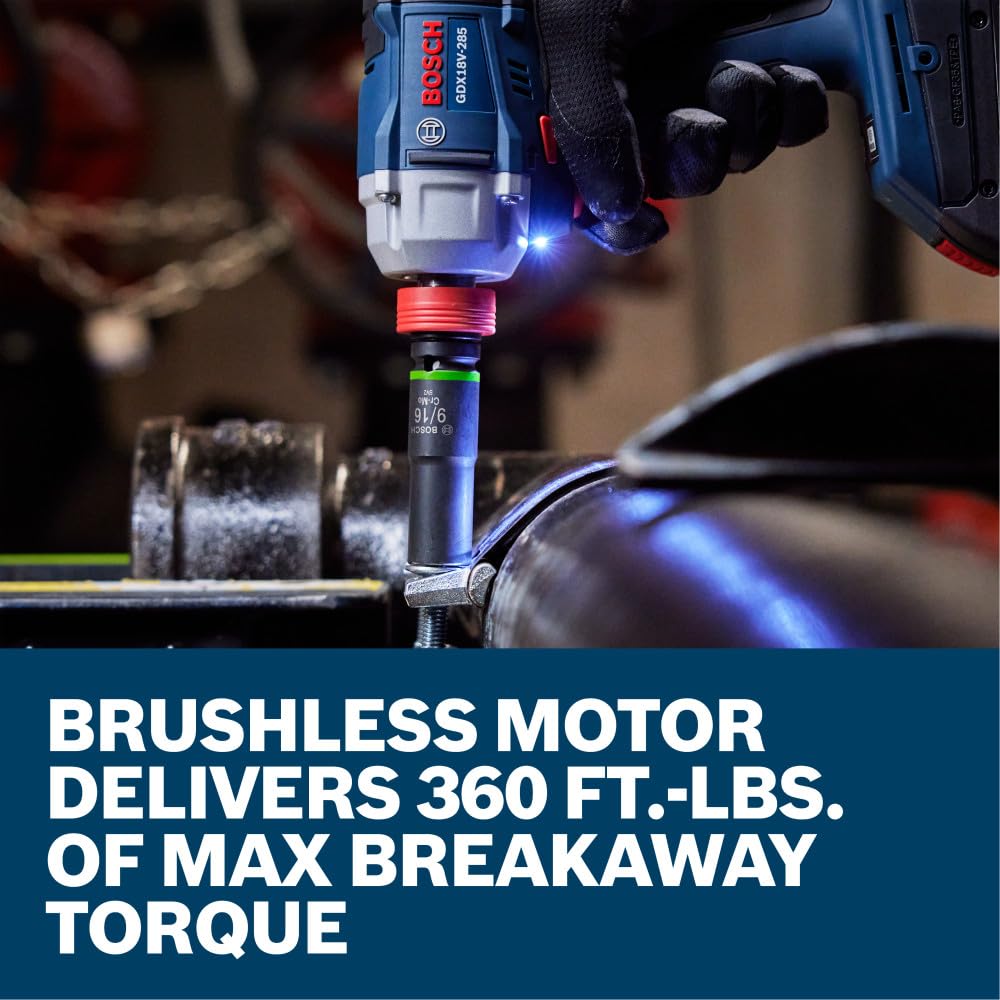 BOSCH GXL18V-241B22 18V 2-Tool Combo Kit - Includes 1/2 In. Hammer Drill/Driver, 2-in-1 Impact Driver/Wrench, (2) 2 Ah Batteries, Charger, Belt Clips, and Carrying Bag