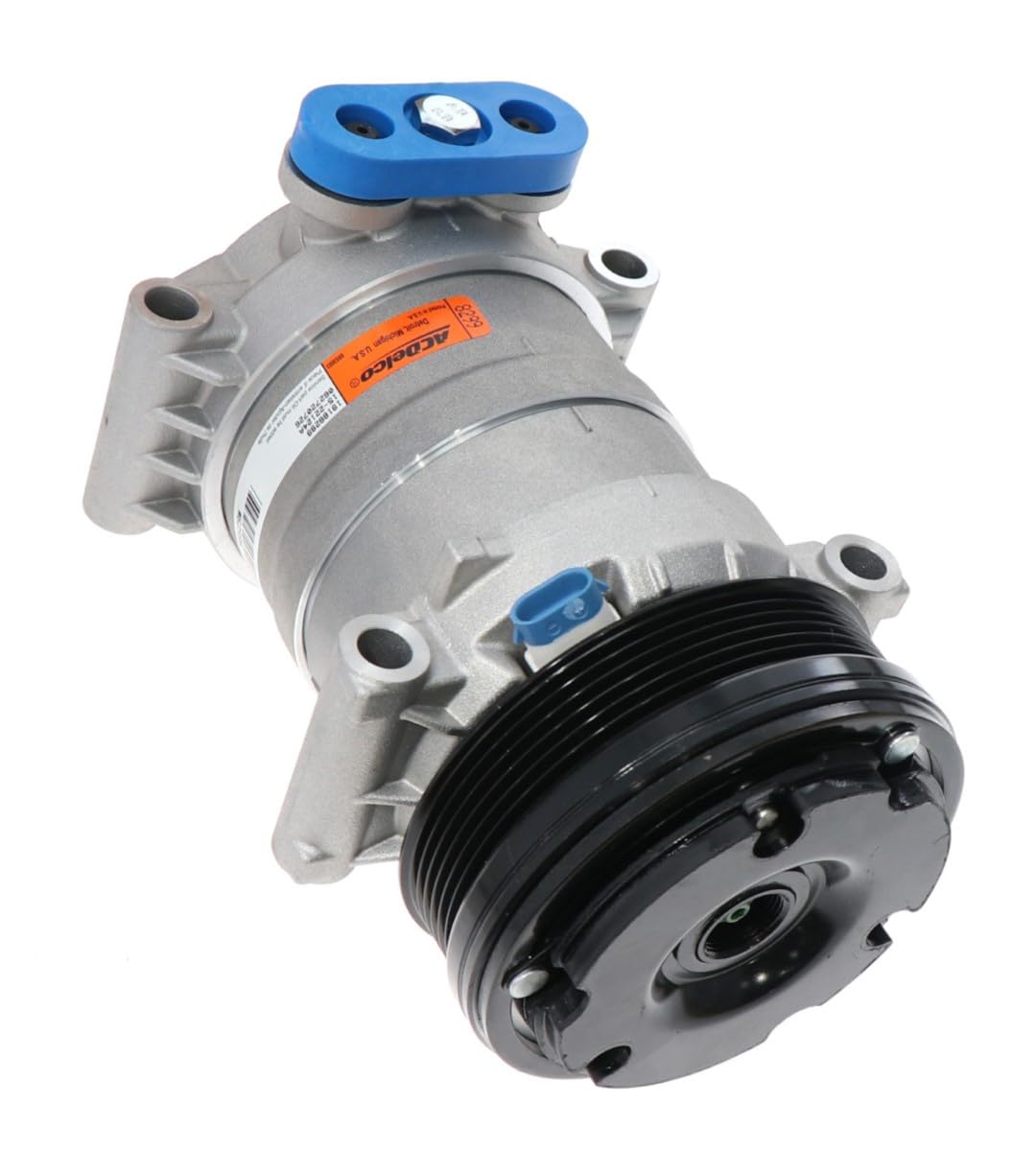 ACDelco Gold 15-22124A Air Conditioning Compressor, Black