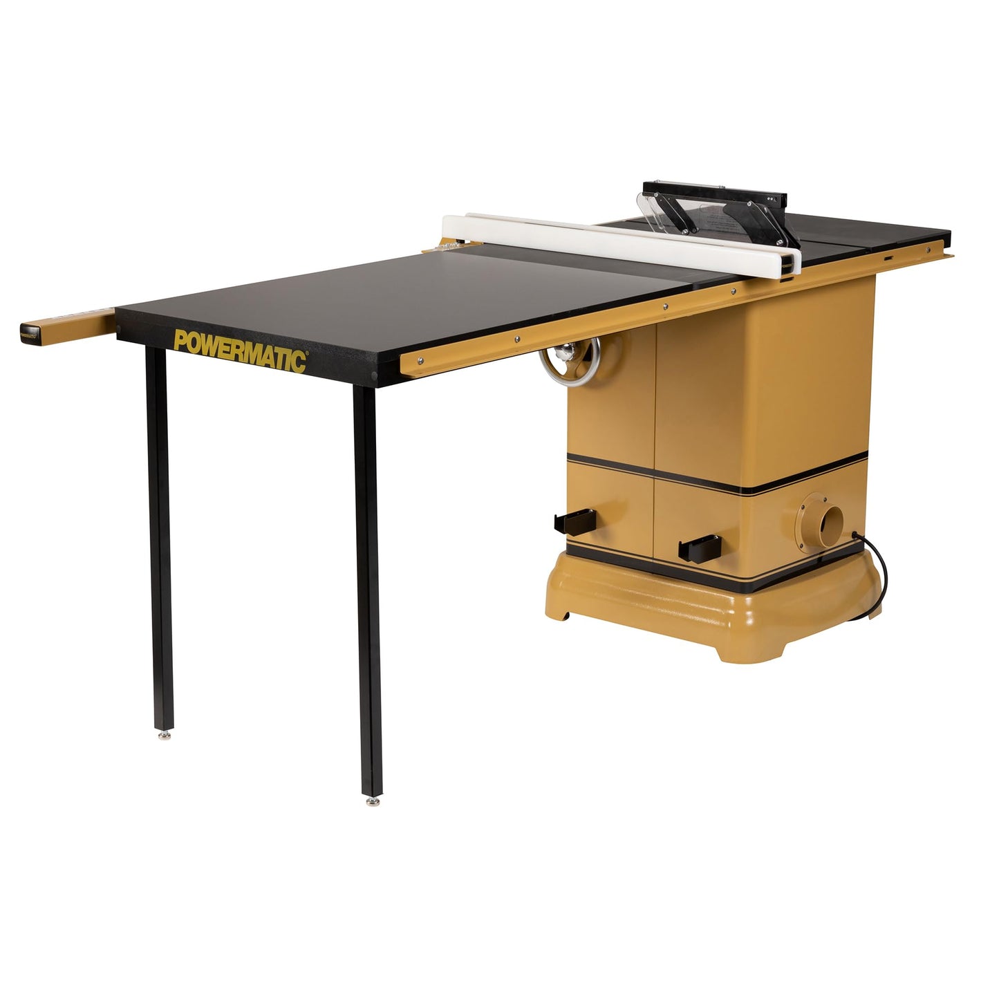 Powermatic ArmorGlide 10-Inch Table Saw, 52-Inch Rip, Extension Table, 1-3/4 HP, 115/230V 1Ph (Model PM1000T)