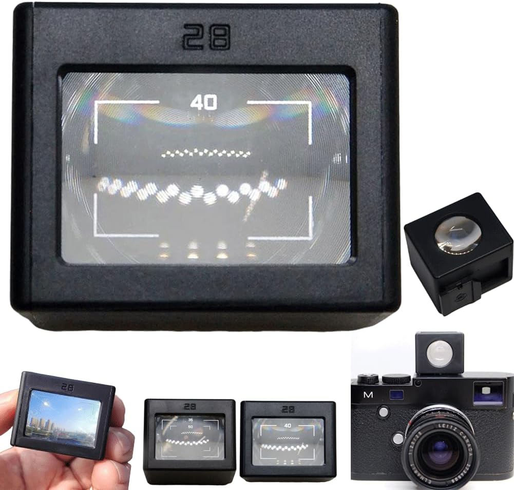 Generic 28mm Waist Level Viewfinder,Retropia Optical Waist Level Viewfinder,Replacement Camera External Optical