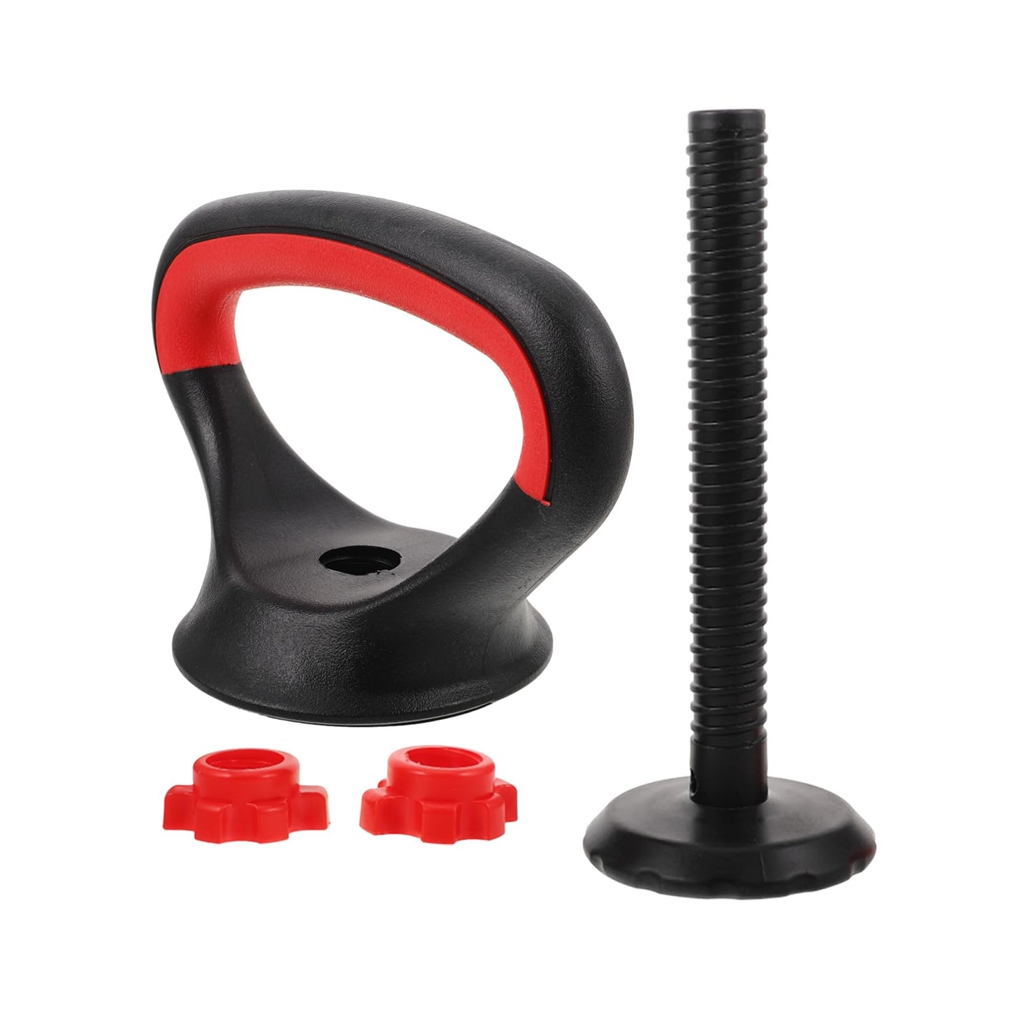 YARNOW Adjustable Kettlebell Handle with Stable Base, Kettle Bell Grip for Dumbbells, Converter for Strength Training Home Gym Weights Set, Ergonomic Gear
