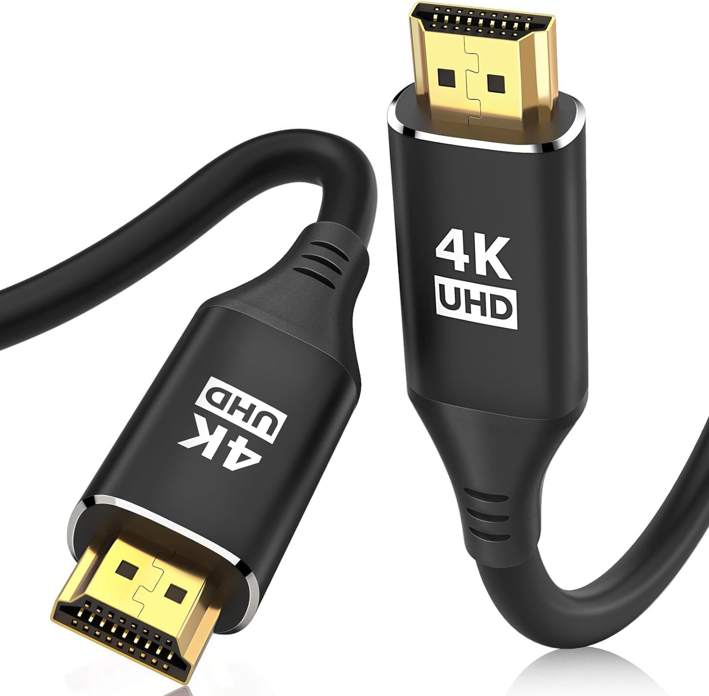 4K 50Feet, CL3 2.0 (HDR10 8/10bit 18Gbps HDCP2.2 HDMI Cable in-Wall Rated HDMI Cable Support ARC) High Speed HD