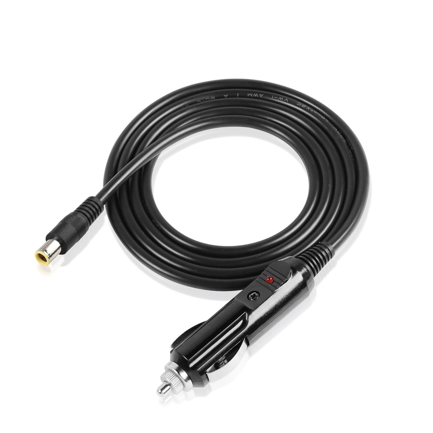 12V 8mm DC7909 7.9 5.5mm GINTOOYUN DC Cigarette Lighter Cable, x Charger Power Supply Cord for Car DVR, Bluetooth