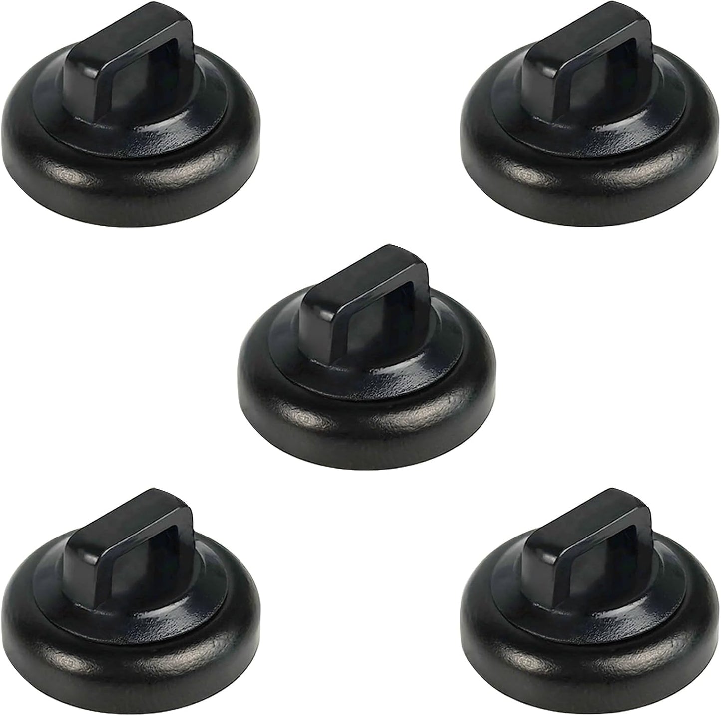 5 Magnetic Cable Clips Multipurpose Zip Ties Mount Base Holder Black Wire Cable Holder Management for Home Office