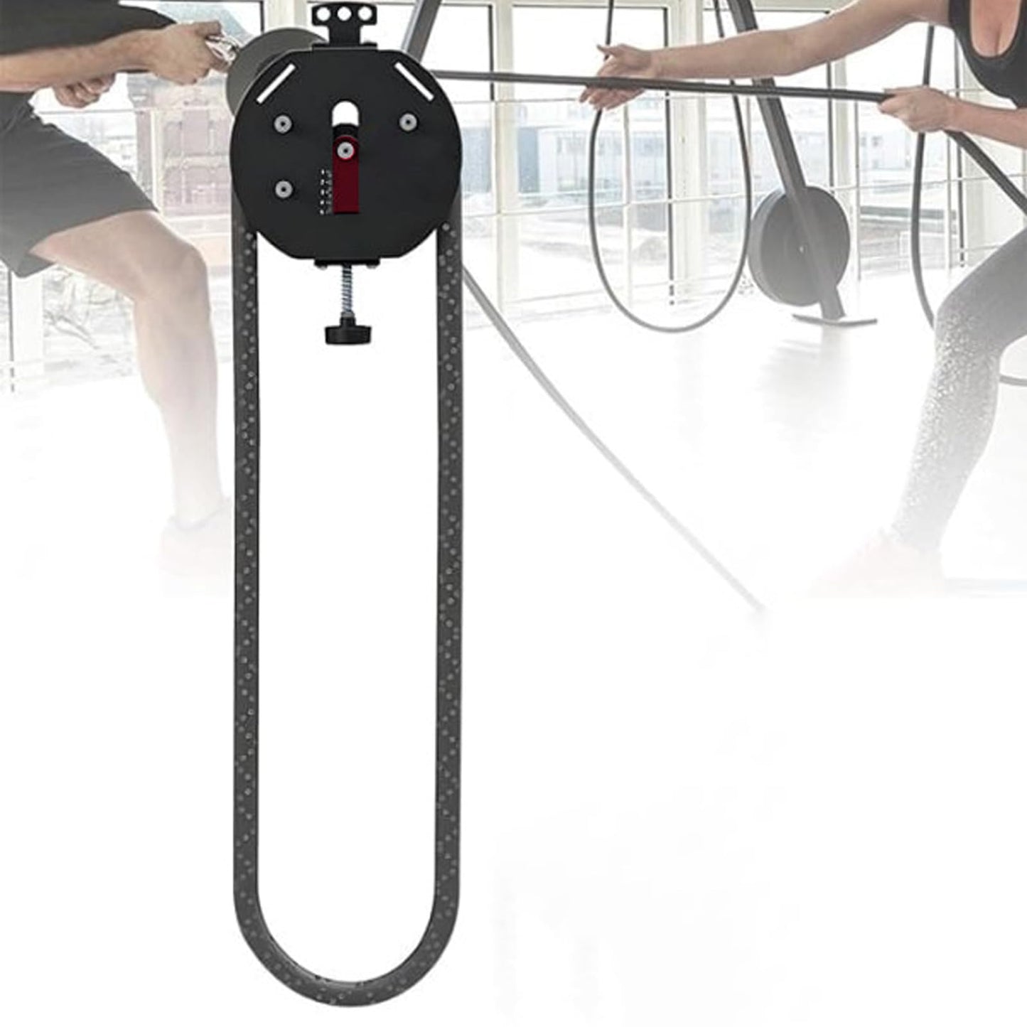 Endless Rope Trainer with Adjustable Resistance, Portable Rope Pull Machine for Home Gym & Strength Training, Hanging Infinity Pulley System for Cardio & Full Body Workout