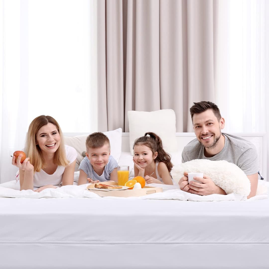 Utopia Bedding King Size Mattress Protector - 100% Waterproof & Bed Bug Proof Encasement (Pack of 2)