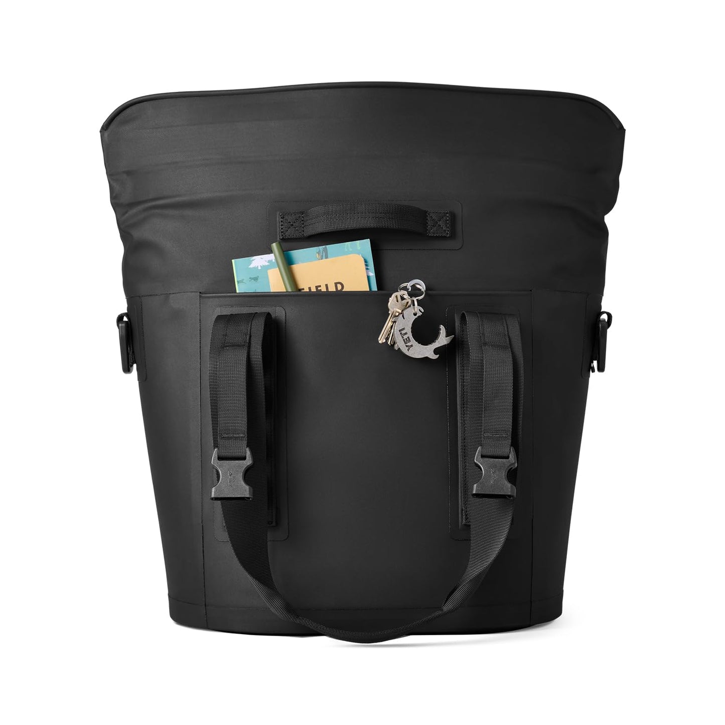 YETI Hopper M15 Portable Soft Cooler with MagShield Access, Black
