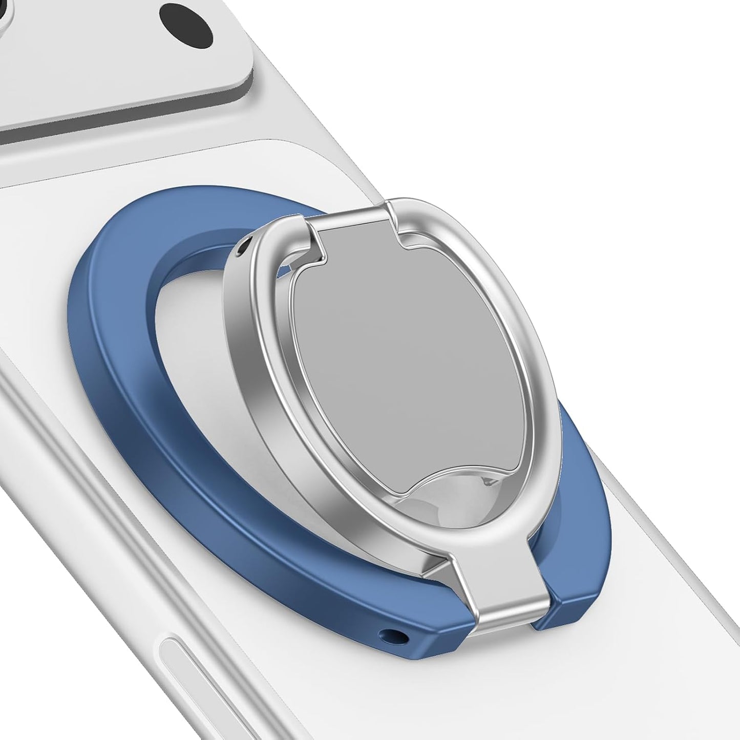 17 16 15 14 13 12 Magnetic Phone Ring Grip for Magsafe, Two-Sided Magnet Gym Finger Ring Kickstand Cell Phone Grip