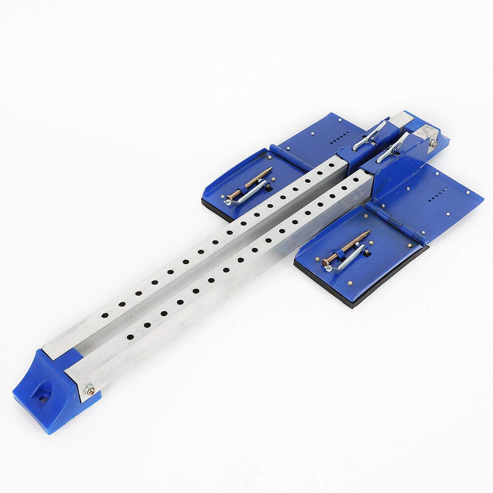 Starting Block,Athletics Scholastic Track Starting Block 6 Adjustable Starting Block Sprinter Pedals 21 Gears Fixed Nails Multi-Function Starting Block for Plastic Runway Cinder Track(Blue)