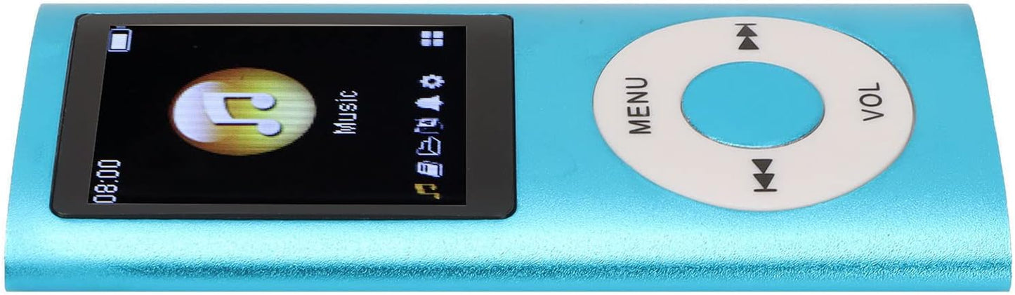 Yosoo Health Gear MP3 1.8 Inch 64G Player, Lossless Sound Slim LCD Music Player, Supports TF Card, Aluminum Alloy