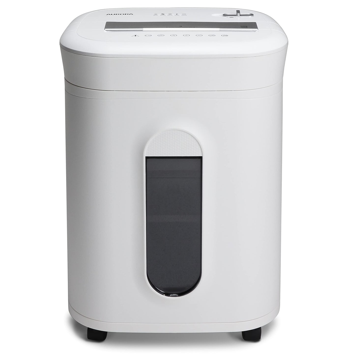 Aurora Professional Grade 10-Sheet High Security Micro-Cut Paper and Credit Card Shredder/ 60 Minutes/Security Level P-5, White