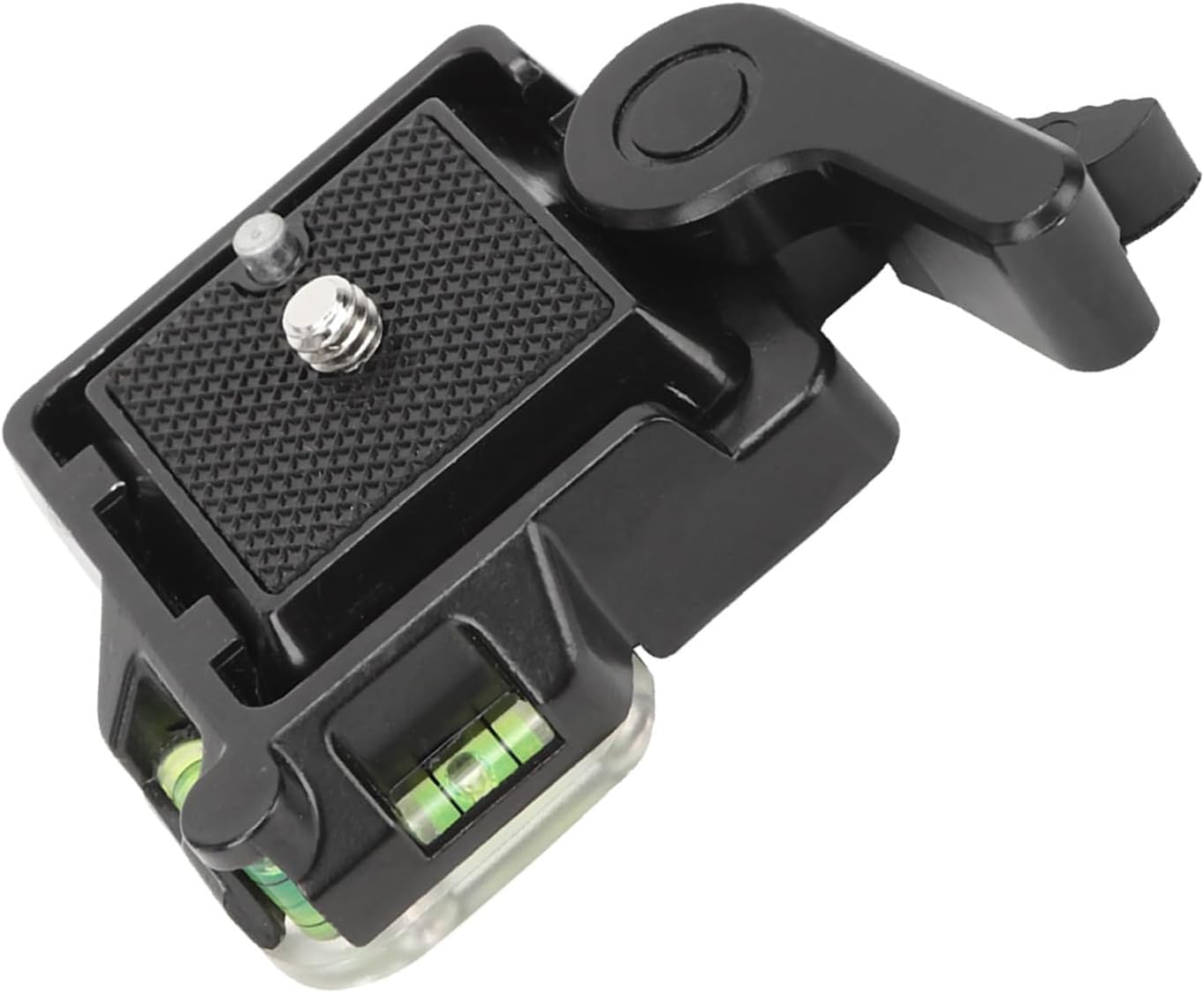 Zerodis 1/4 Inch 3/8 Inch Arrow Storage Case Plate, Aluminum Alloy Arrow Storage Case Clamp Adapter for Camera Tripod