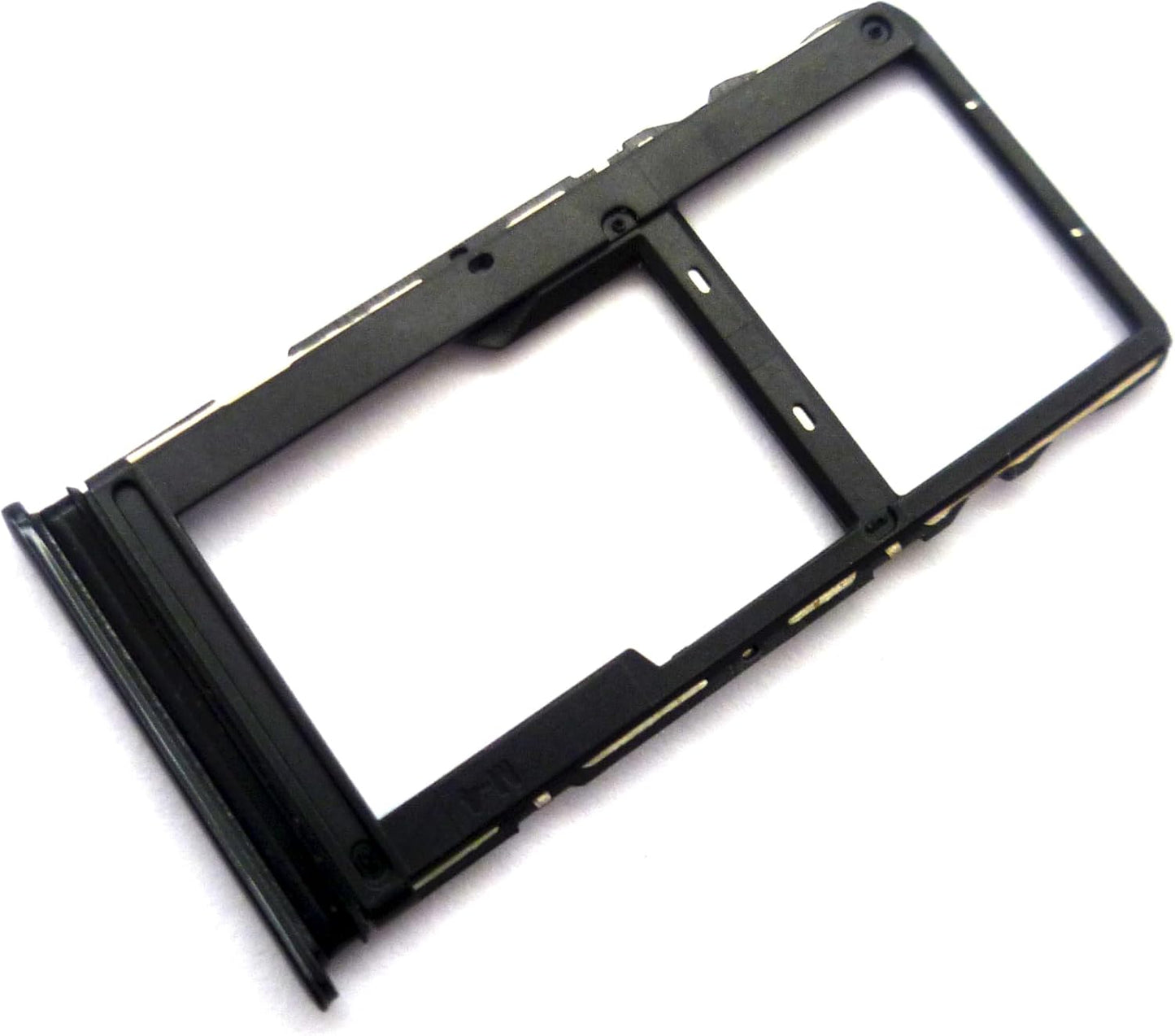 10 5G T790S Sim Card Holder Slot MicroSD Tray Replacement Compatible with TCL UW Verizon (Black)