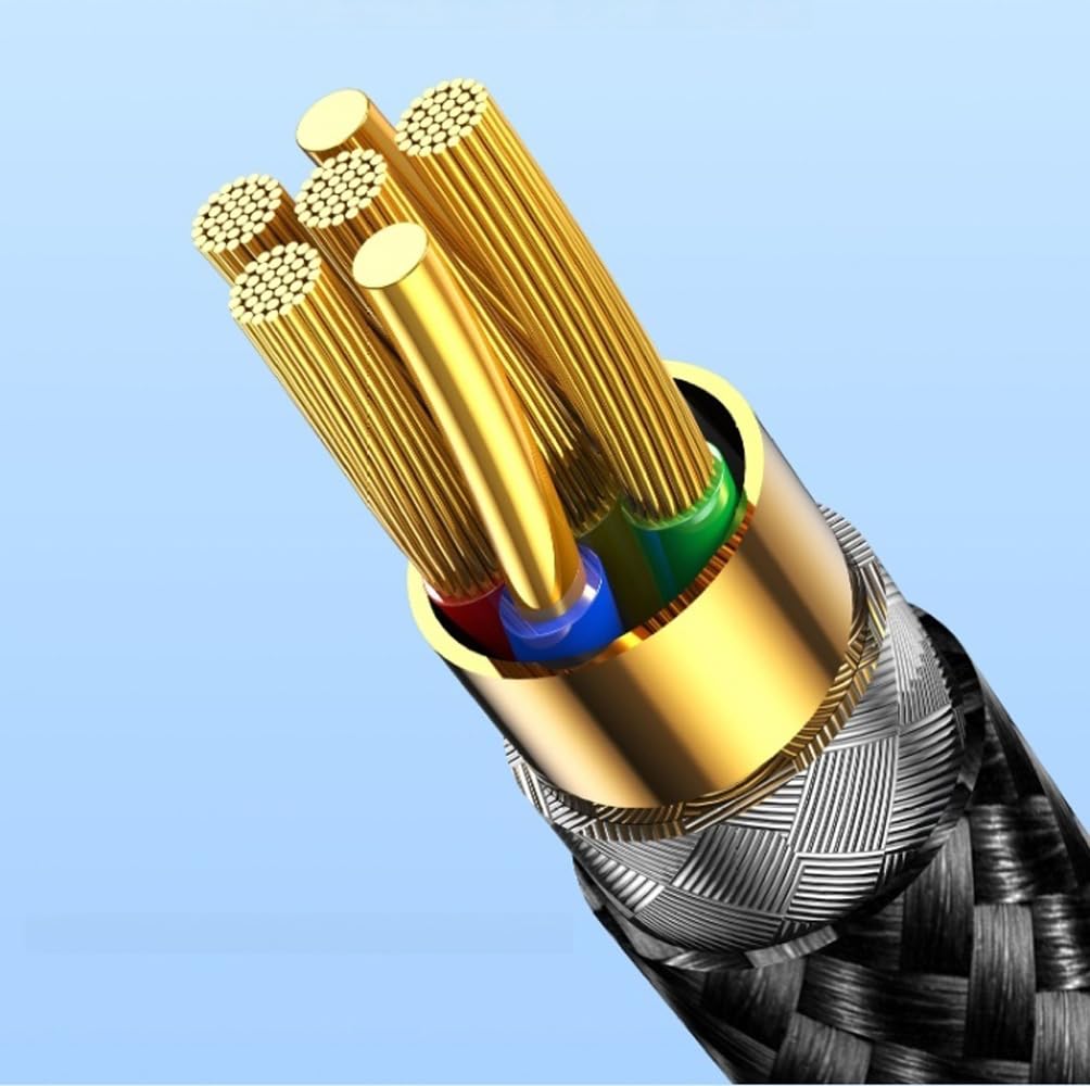 Xrlszeph VN-541PC, H1n, DR-05X/DR-40X, 5ft Voice Recorder Replacement Cable Compatible with EVISTR, Olympus Zoom Tascam