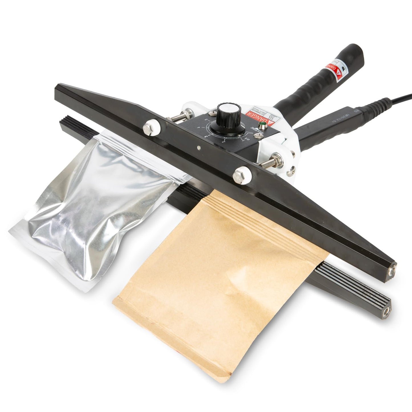 R-PACK Portable Hand Held Heat Sealer Machine-R-PACK FKR-400, 16 Inches, For Foil Bag, Kraft Bag, Mylar