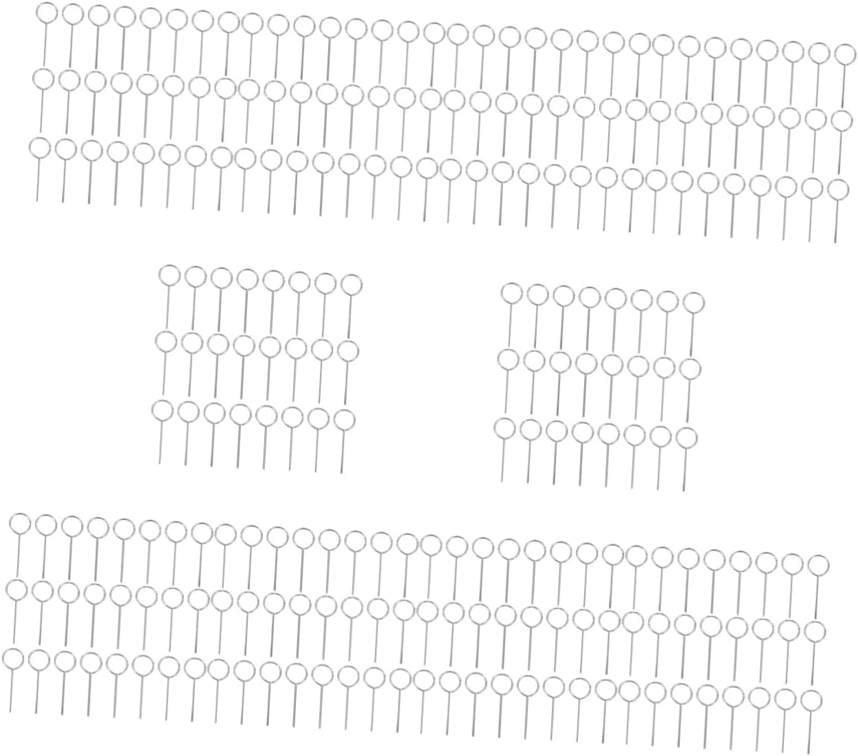 1000pcs OSALADI Sim Card Ejector Tools for Smartphone and Tablet Sim Removal Needles Compatible and More Convenient
