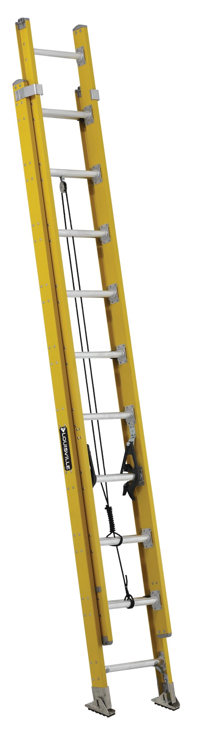 Louisville Ladder 16-foot Fiberglass Extension Ladder, 375-Pound Load Capacity, Type IAA, FE4220HD