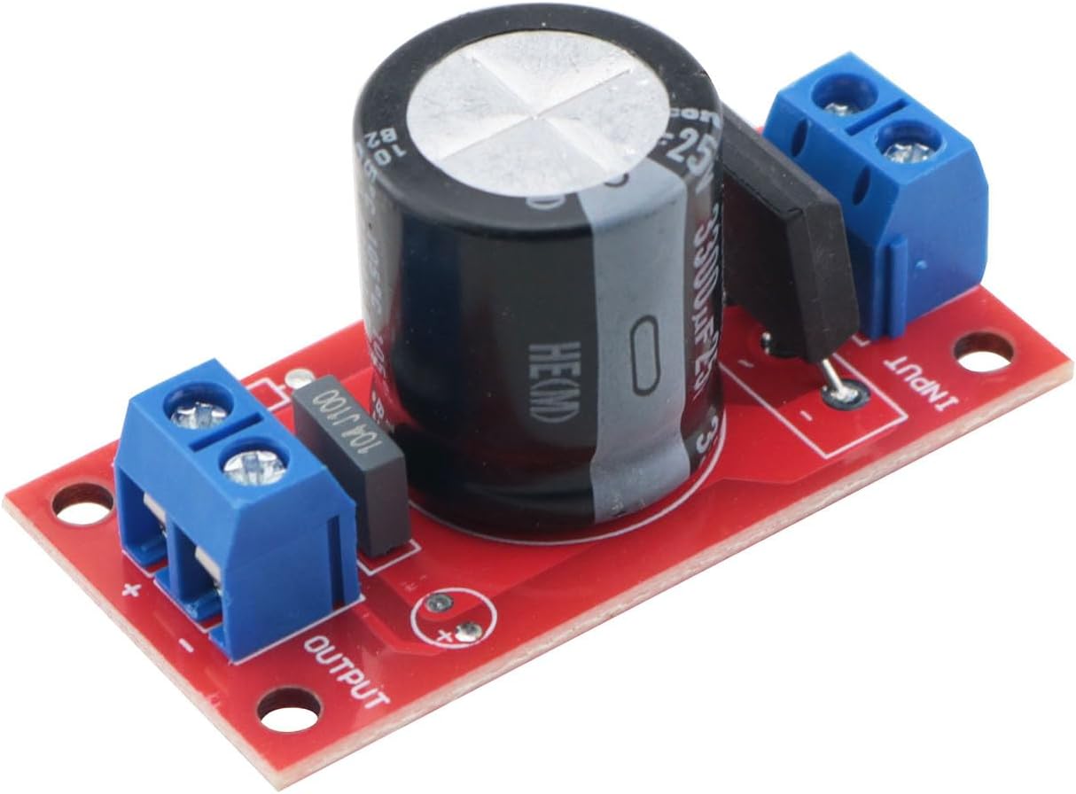 TAODAN AC to DC Power Module with Red Indicator Light - Audio Amplifier Rectifier Filter Board