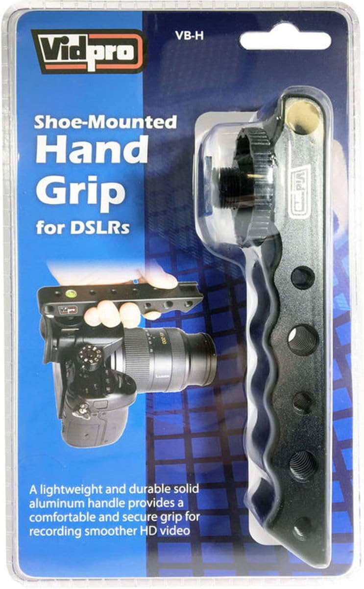VidPro 10lbs Shoe Mount Top Handle for DSLR & Mirrorless Cameras, Capacity