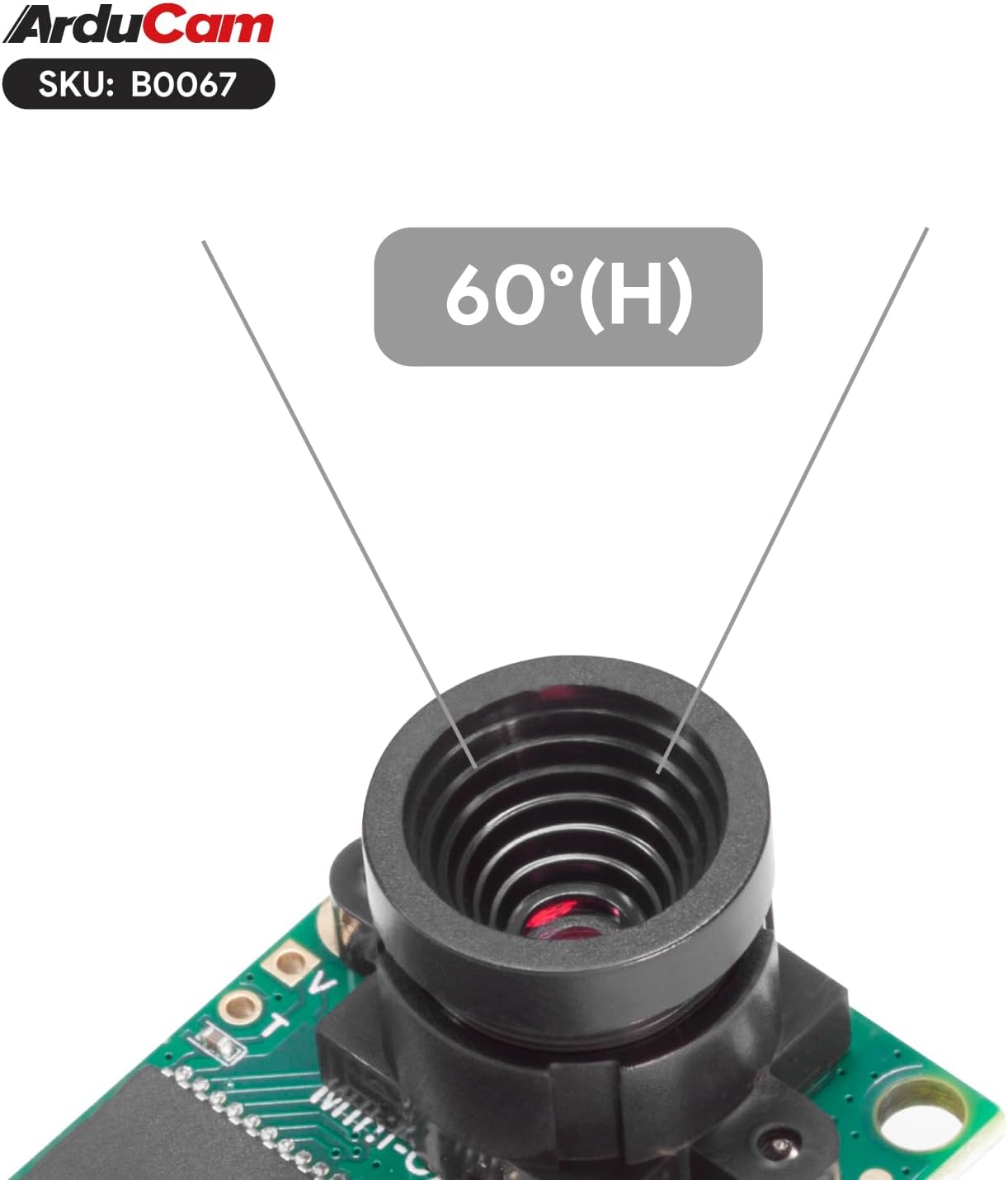 Arducam OV2640 2 Mega2560 Mini Module Camera Shield with Megapixels Lens Compatible with Arduino UNO Board