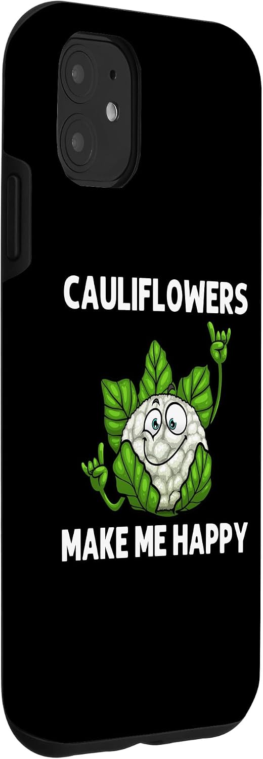 Best Cauliflower Gifts Keto Vegetables Accessories 11 iPhone Cool Cauliflower For Men Women Vegan Vegetarian Keto