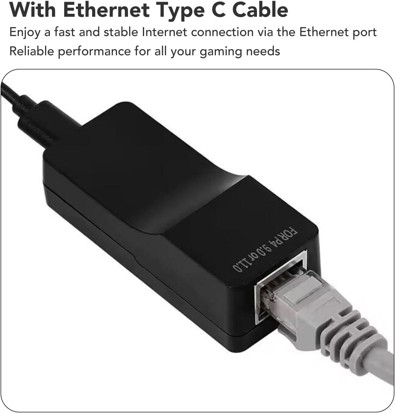 Drfeify 9.0 11.0 USB Dongle Adapter for Firmware System Console Ethernet Adapter for Gaming Enthusiasts
