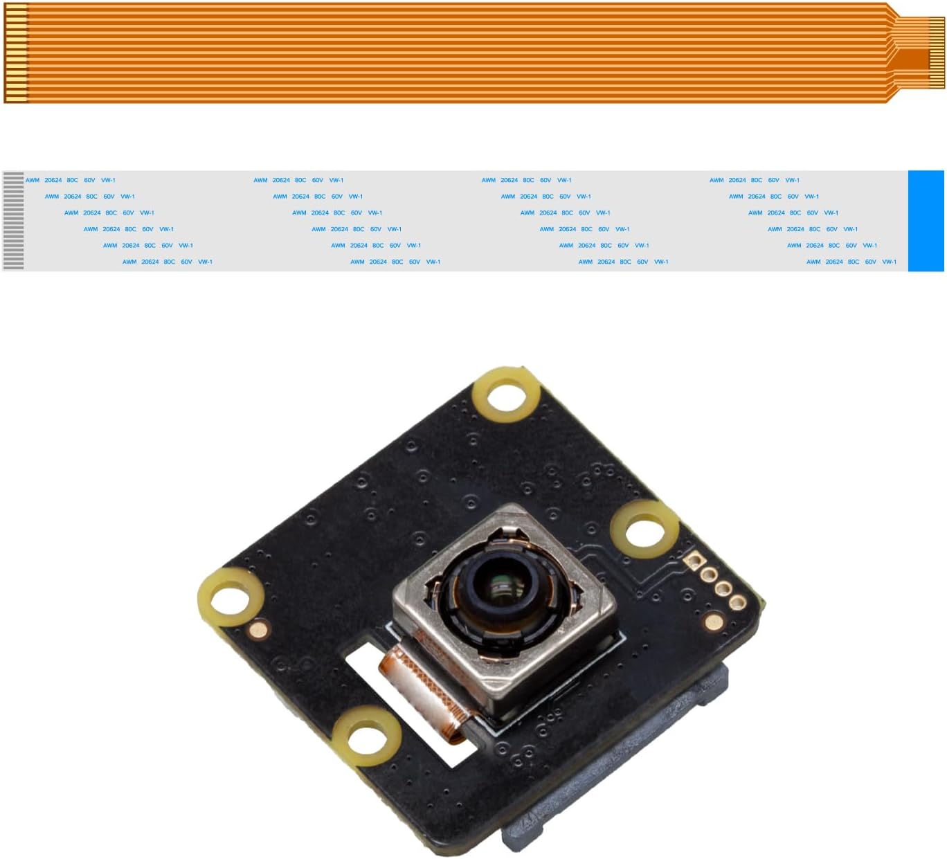 LEEKWI IMX519 5, 4, 2W, 16MP Autofocus Raspberry Pi Camera for Pi Zero PDAF&CDAF High Resolution Camera Module
