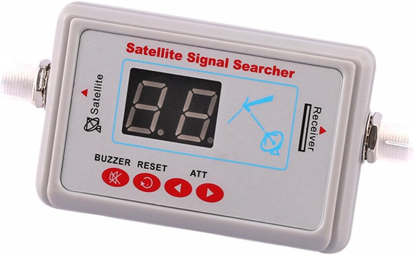 ZEZEFUFU 13-18V Digital Satellite Finder Viewfinder Signal Pointer Satellite TV Receivers
