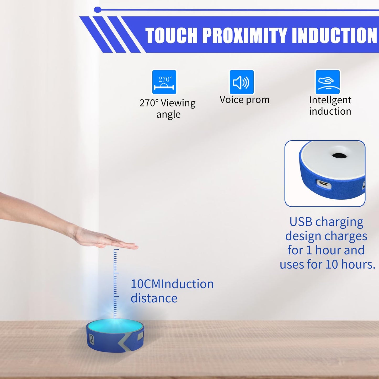 VLBPCR 6Pcs/Pk Agile Reaction Training Lamp Set, Blue Shell Sport Reaction Training Light Speed Equipment Quick Reaction Lights Enhancing Speed and Agility Tools