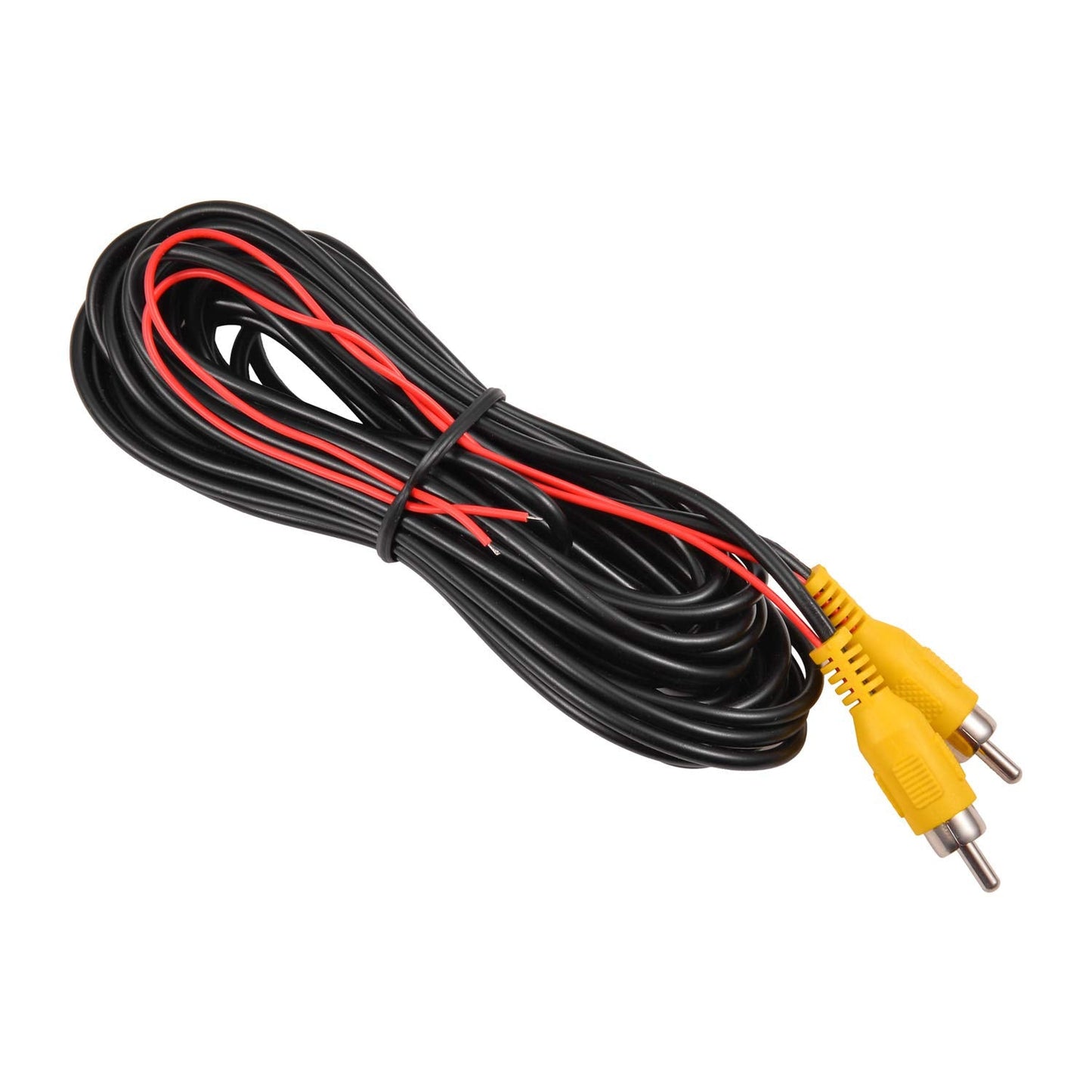 (33FT/10 DALLUX Backup Camera RCA Video Cable,CAR Reverse Rear View Parking Camera Video Cable with DC Power Cable