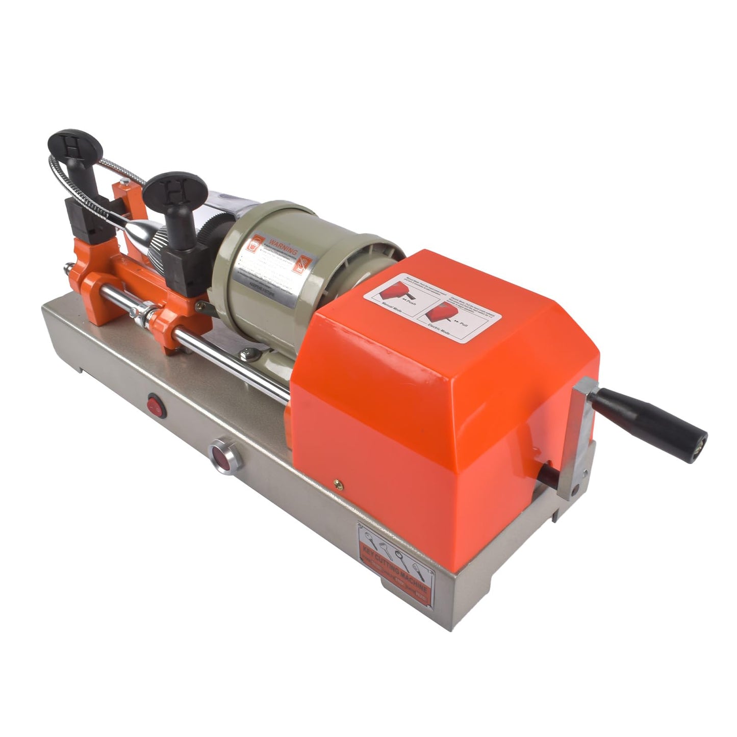 Hardware cutting machine, 110V Cutter Cutting Machine for Cutting Metal Parts, 4-Sided Slotting, Dust Guard & Dual-Power Modes