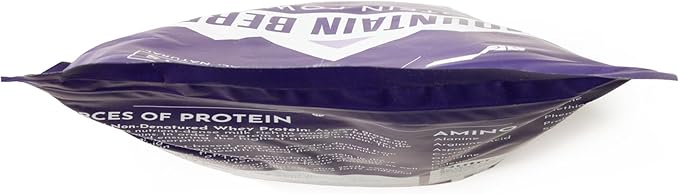 JUST INGREDIENTS Mountain Berry Protein Powder ??30-Serving Blend with 100% Grass-Fed Whey & Organic Plant Proteins ??Mixed Berry Flavor with Real Fruit ??Supports Muscle Recovery, Energy*