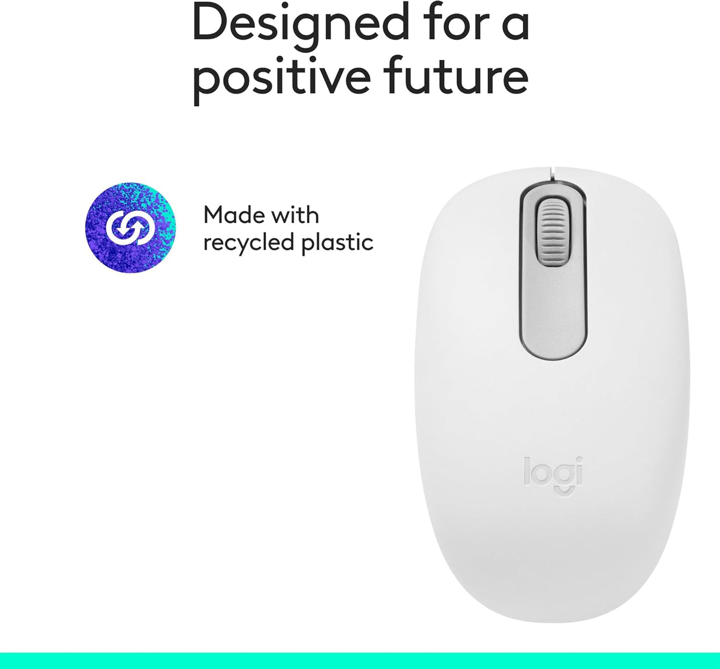 Logitech M196 12-Month Bluetooth Wireless Mouse, Compact and Portable Mouse for Laptops, Tablets and More, Battery