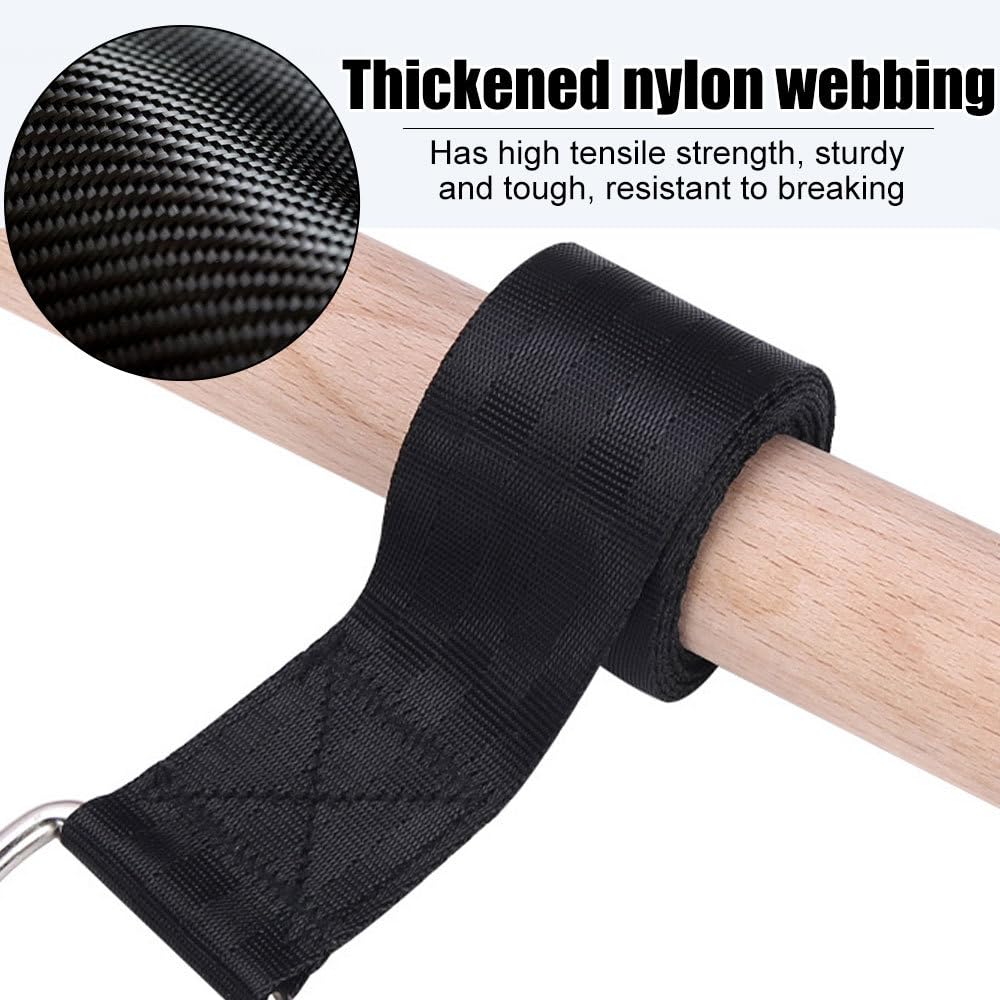 Forearm Strengthener, Wrist Roller Hand Grip Exerciser with Wooden Handle for Workout Fitness Strength Training