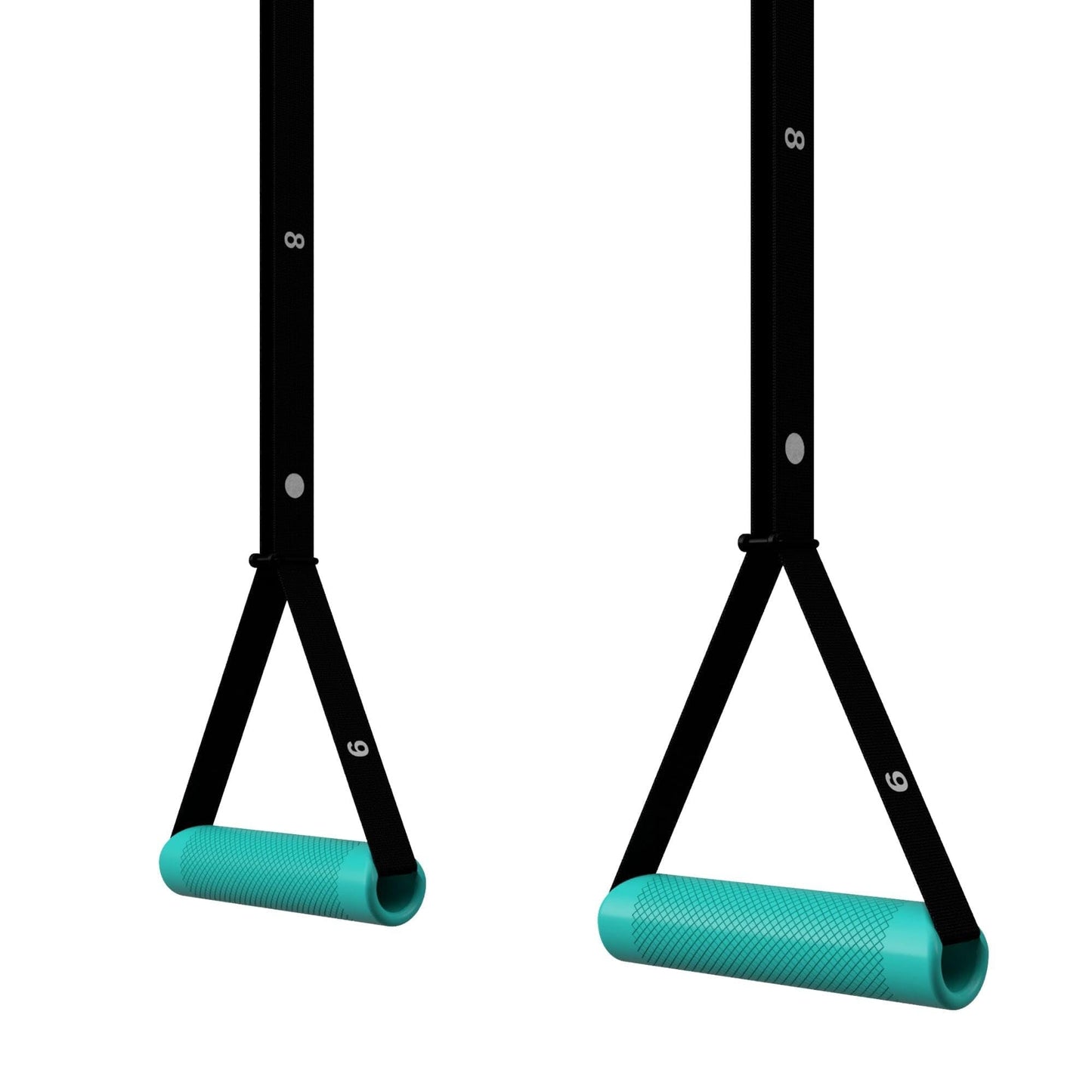 Kensui Nanobars V2 – Ultra-Compact Portable Suspension Trainer – Pocket-Sized Home Gym for Travel & Outdoor Workouts – 600lb Capacity – Dual Anchor System with Rotating Handles (Black)
