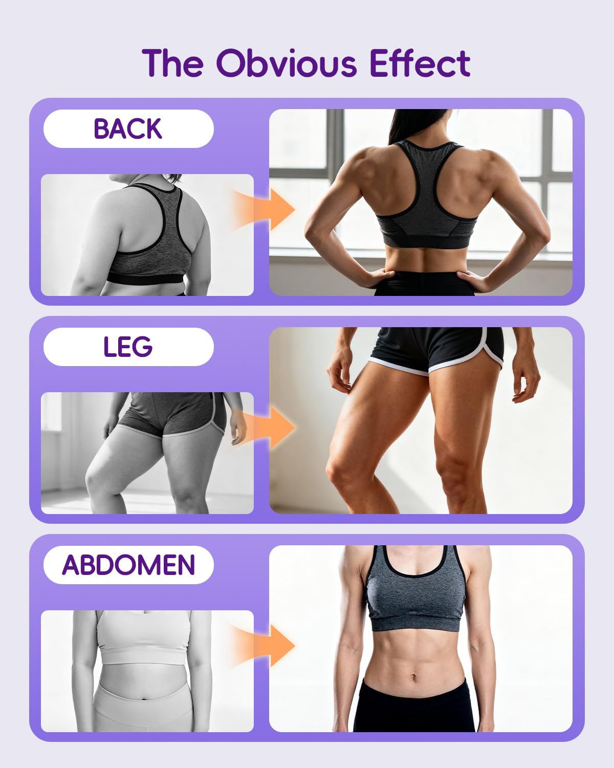ArkPack Pedal Resistance Band with Handle,6-Tubes Elastic Pull Rope Fitness Foot Pedal Resistance Bands for Women Girls Bestie Yoga Pilates Exercise Legs Calves Waist Arms Abdomen- Purple