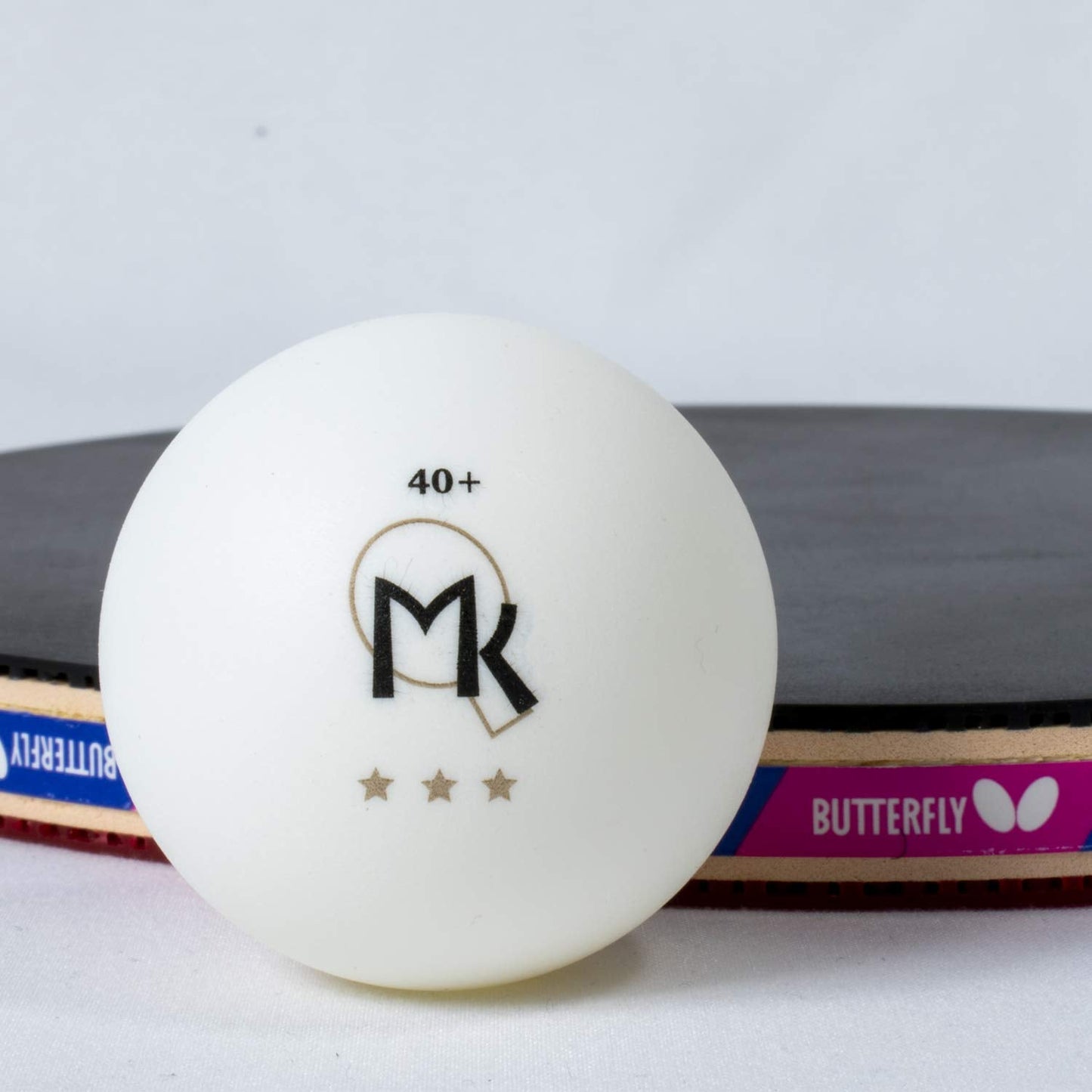 Martin Kilpatrick 3 Star Table Tennis Balls - 6 Pack - 40mm Ping Pong Balls - White - Poly Ping Pong Balls - Excellent Quality - Great For Schools, Homes, And Training