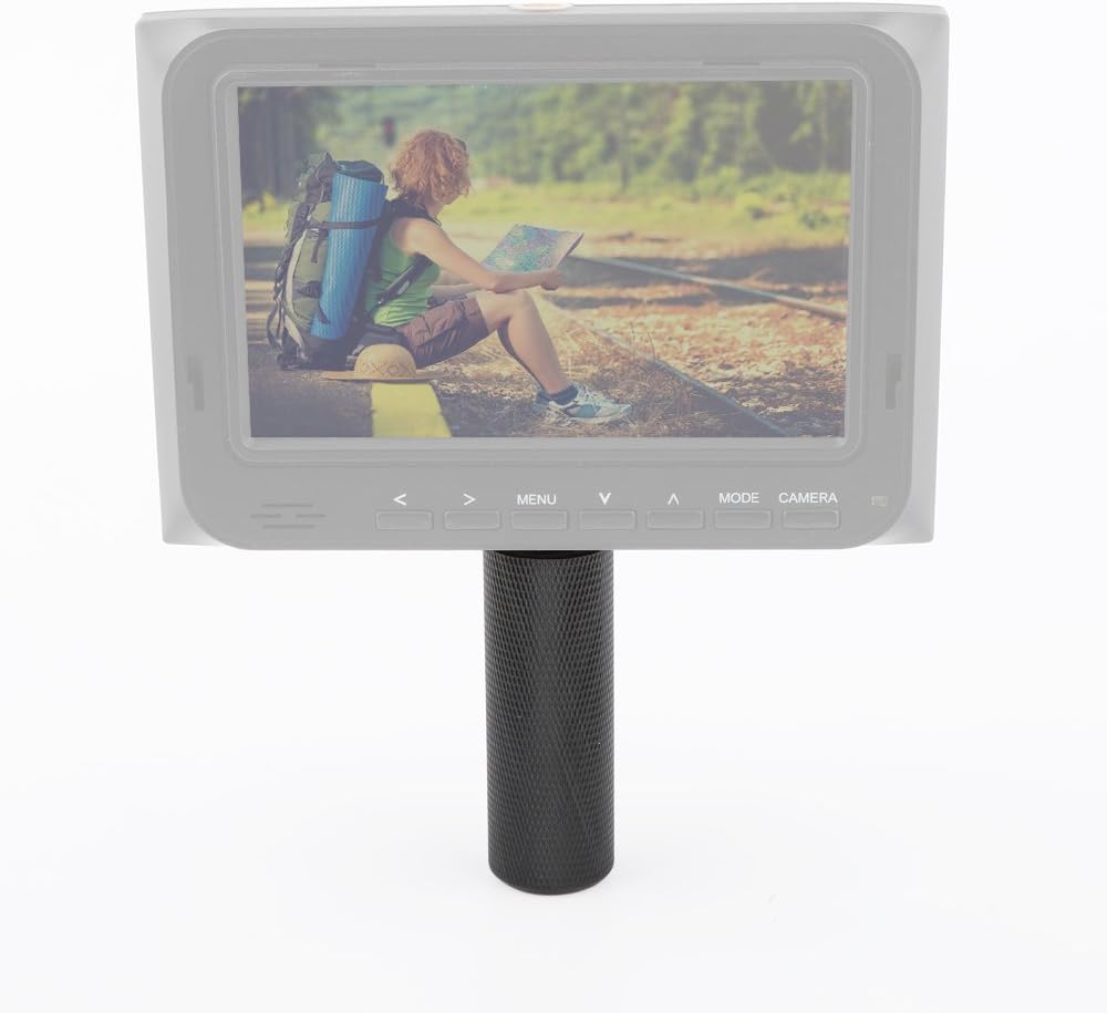 CAMVATE 1/4'' 1368 Camera Grip SLR DSLR Stabilizer for LCD Field Monitor,LED Flashlite Black